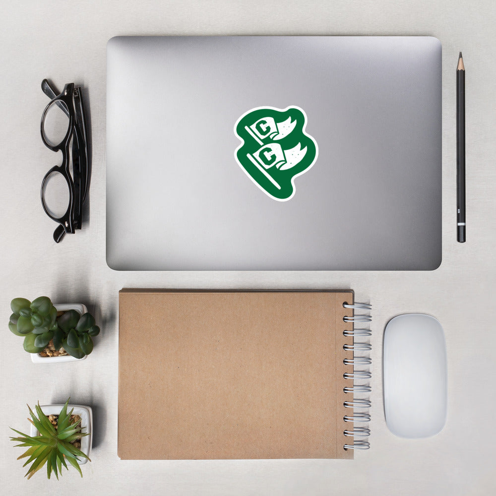 Central Catholic Crusaders Bubble-free stickers