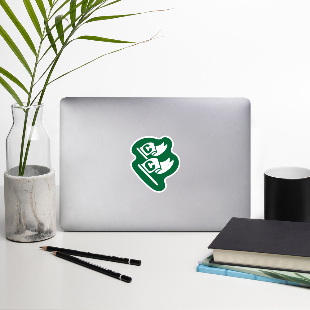 Central Catholic Crusaders Bubble-free stickers