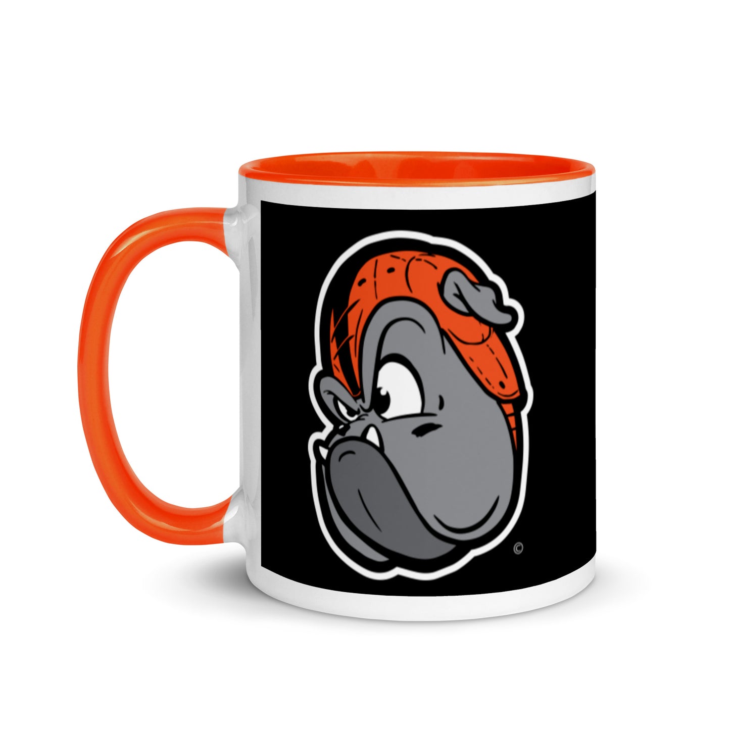 Green Bulldogs Coffee Mug