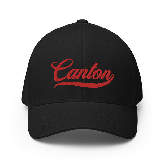 Canton Script Structured Twill Cap