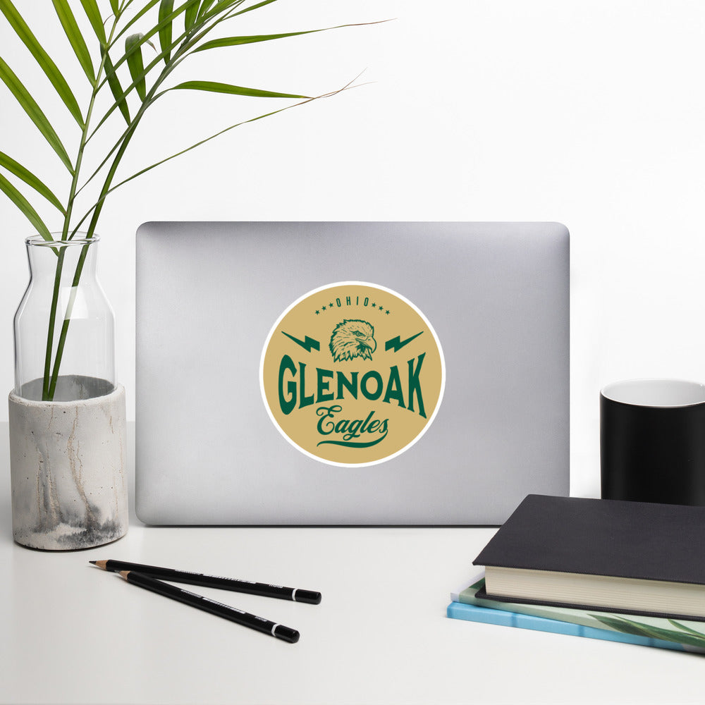 GlenOak Eagles Vintage Design Bubble-free stickers