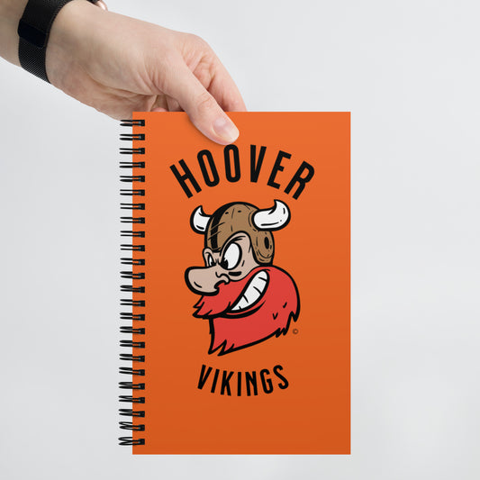 Hoover Vikings Spiral notebook