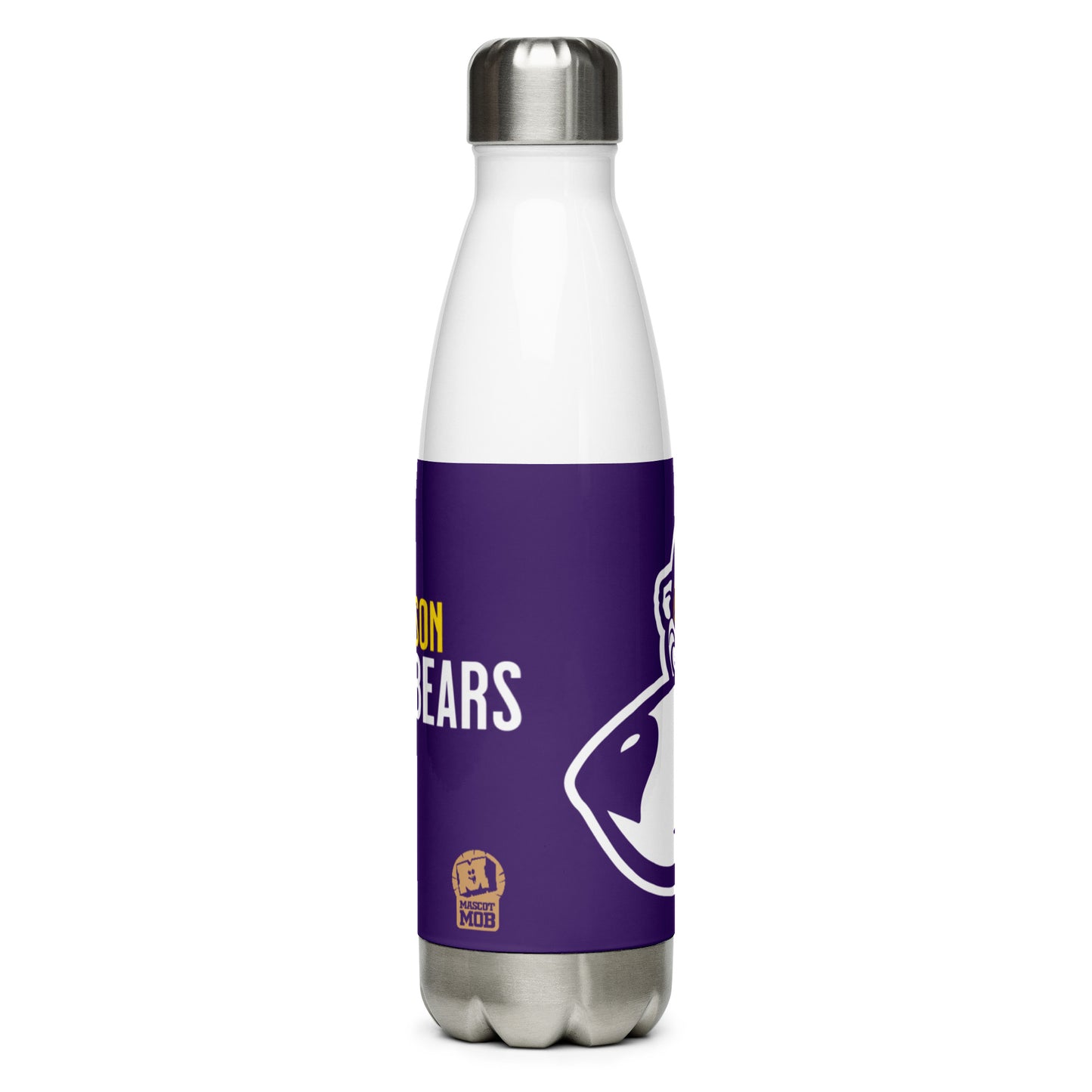 Jackson Polar Bears Stainless Steel Water Bottle