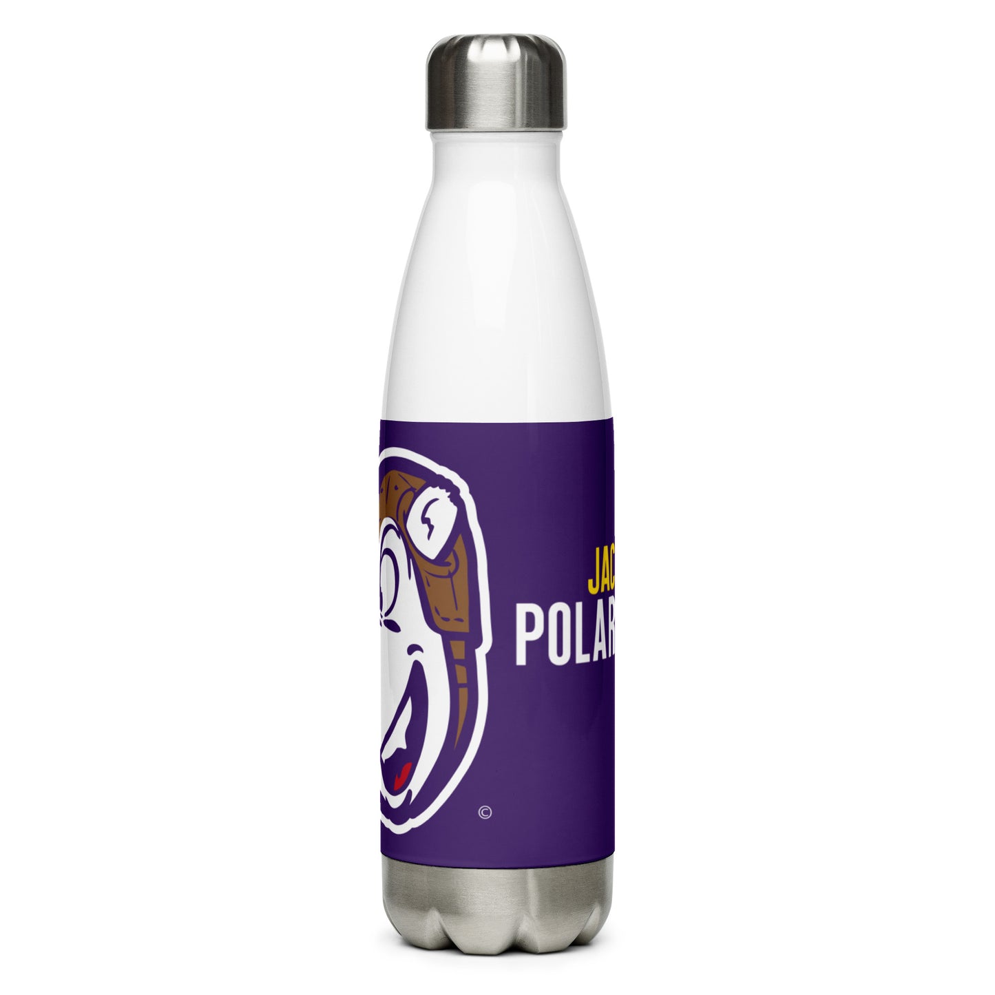 Jackson Polar Bears Stainless Steel Water Bottle