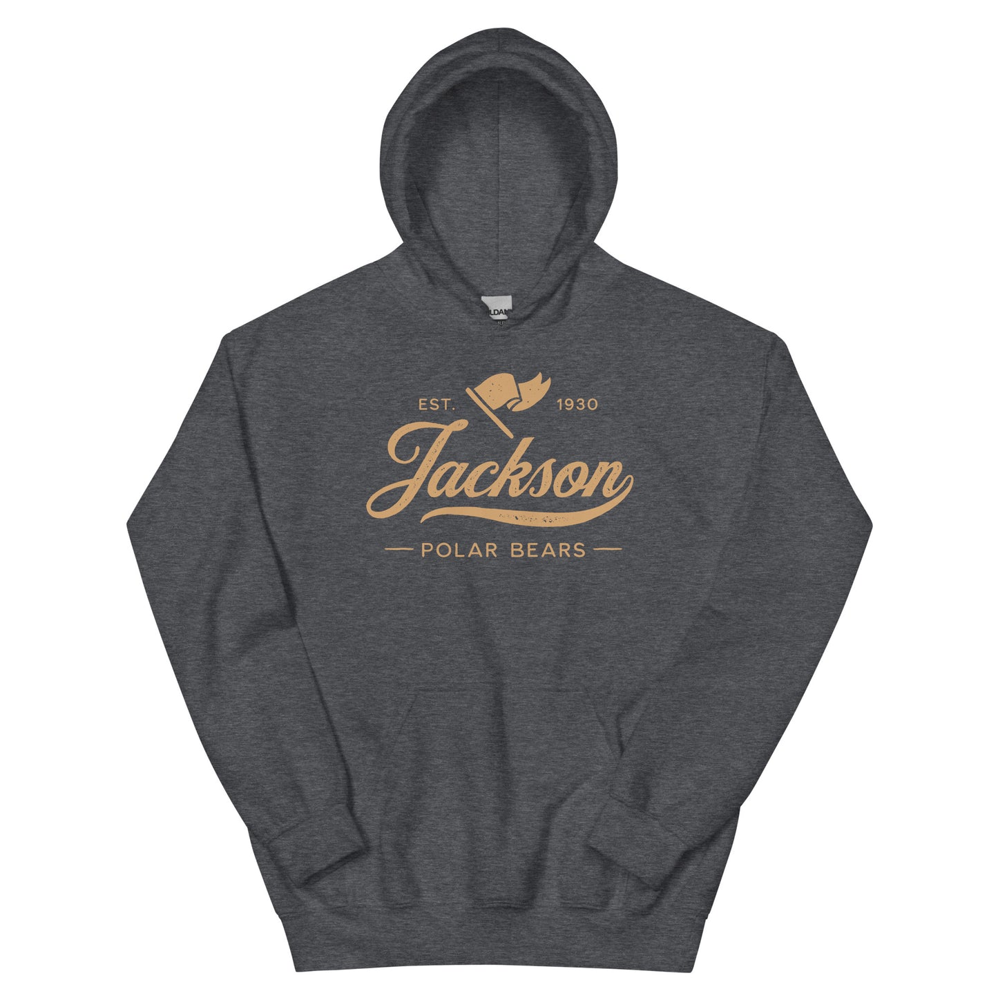 Jackson Polar Bears Vintage Unisex Hoodie