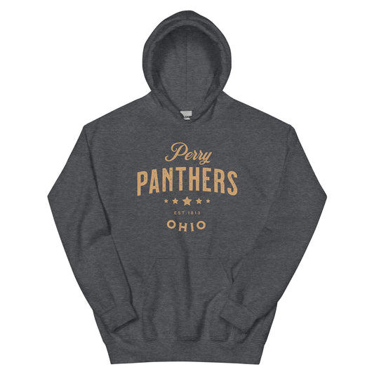 Perry Panthers Vintage Unisex Hoodie