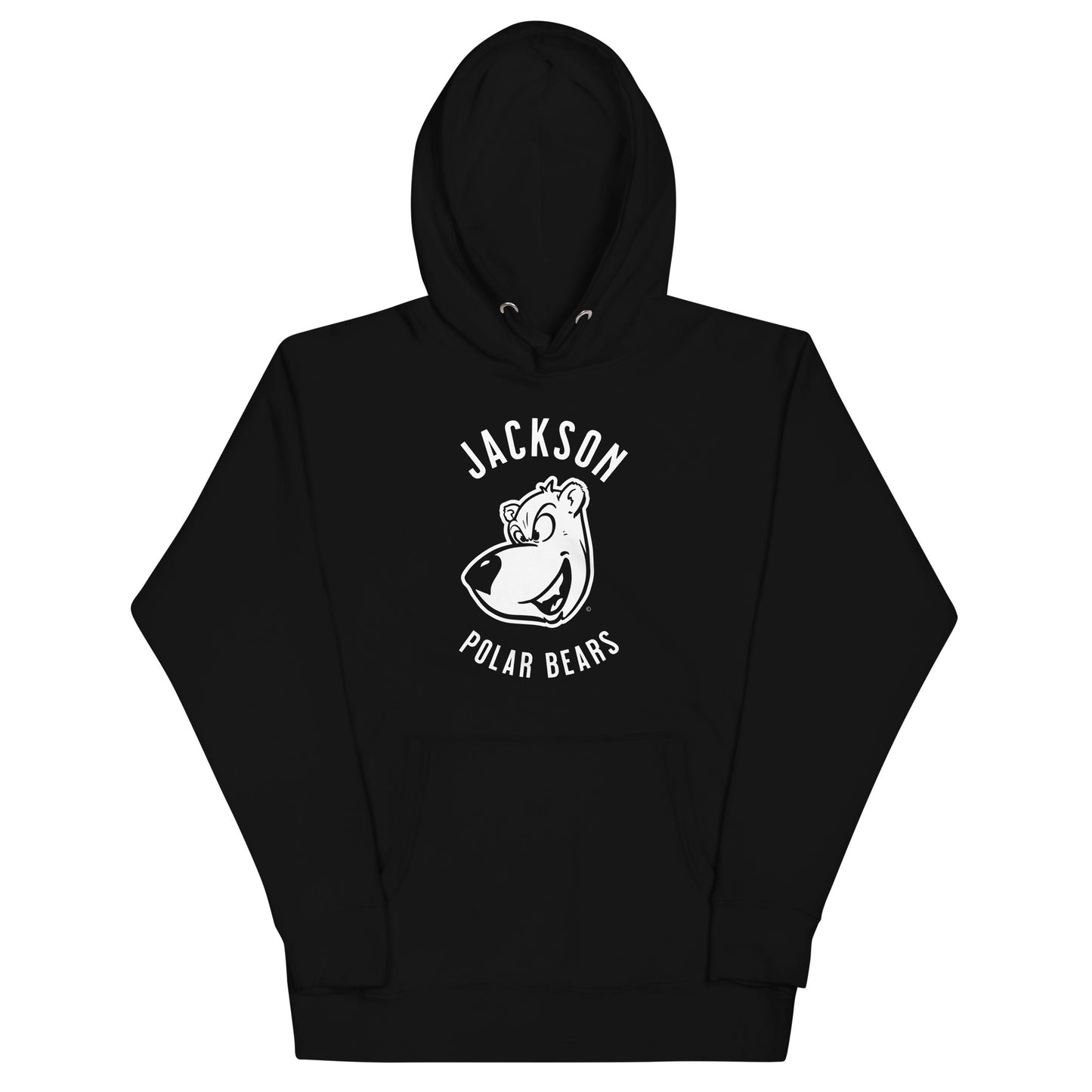 Classic Cartoon Jackson Polar Bear Character Unisex Hoodie